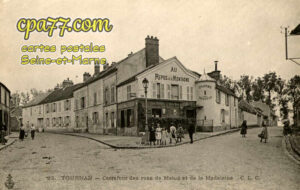 Tournan En Brie (Seine-et-Marne) - Carrefour des rues de Melun et de la Madeleine
