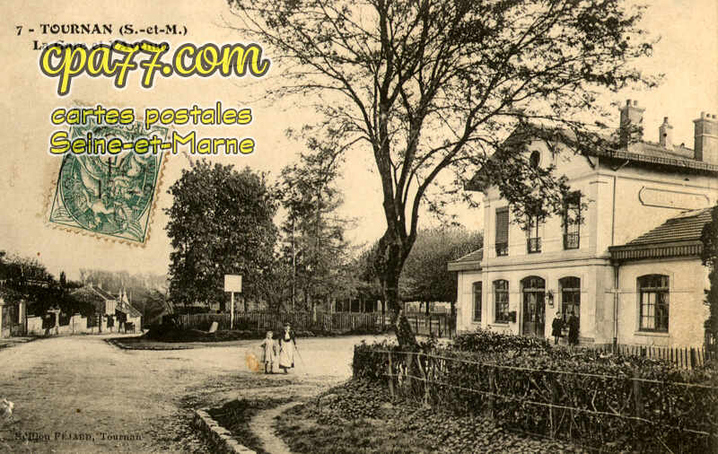 Tournan En Brie (Seine-et-Marne) - La Gare et l&rsquo;Avenue