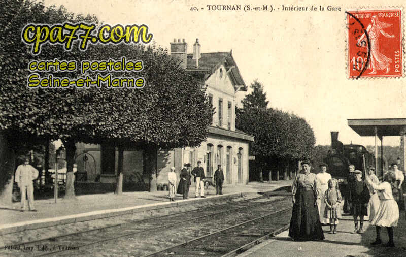 Tournan En Brie (Seine-et-Marne) - Intérieur de la Gare