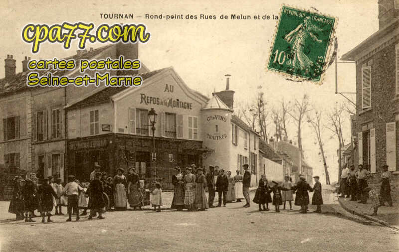 Tournan En Brie (Seine-et-Marne) - Rond-Point des Rues de Melun et de la