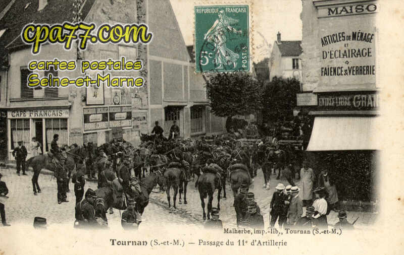 Tournan En Brie (Seine-et-Marne) - Passage du 11e d&rsquo;Artillerie