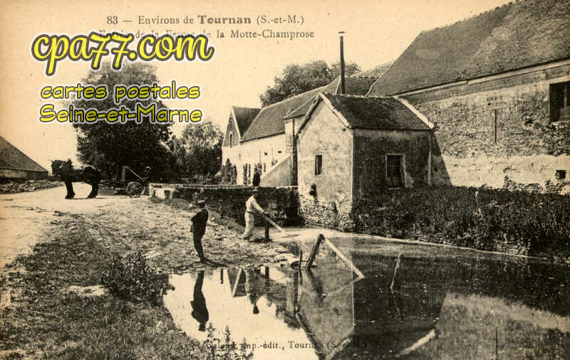 Tournan En Brie (Seine-et-Marne) - Entrée de la Ferme de la Motte-Champrose