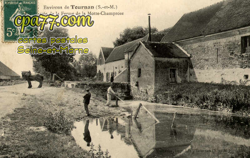 Tournan En Brie (Seine-et-Marne) - Entrée de la Ferme de la Motte-Champrose