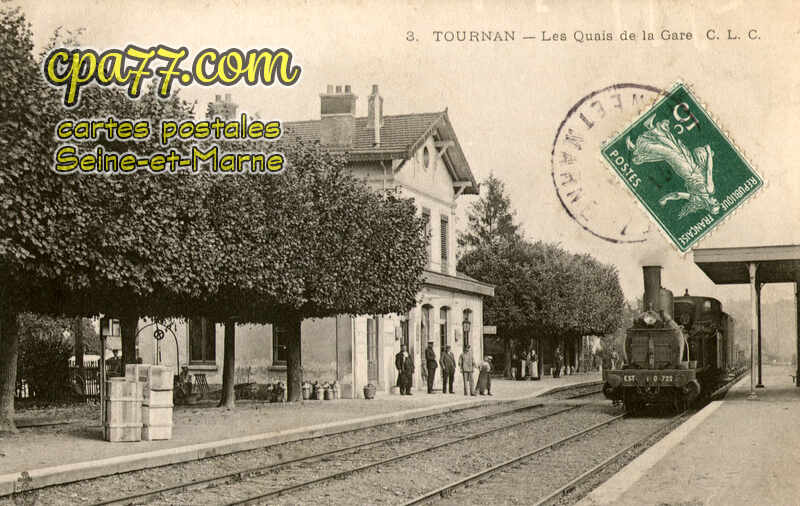 Tournan En Brie (Seine-et-Marne) - Les Quais de la Gare