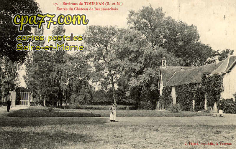 Tournan En Brie (Seine-et-Marne) - Environs de Tournan (S.-et-M.) – Entrée du Château de Beaumarchais
