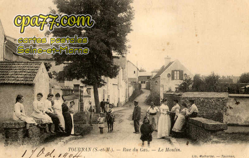 Tournan En Brie (Seine-et-Marne) - Rue du Gaz. – Le Moulin
