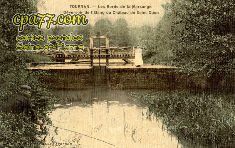 Tournan En Brie (Seine-et-Marne) - Les Bords de la Marsange – Déversoir de l&rsquo;Etang du Château de Saint-Ouen