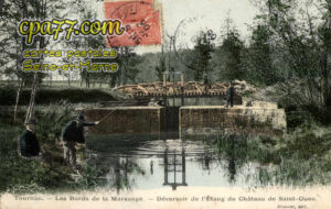 Tournan En Brie (Seine-et-Marne) - Les Bords de la Marsange – Déversoir de l&rsquo;Etang du Château de Saint-Ouen