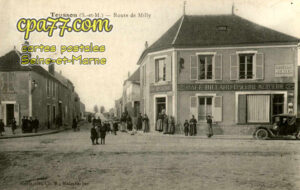 Tousson (Seine-et-Marne) - Route de Milly