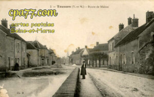 Tousson (Seine-et-Marne) - Route de Maisse
