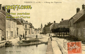 Tousson (Seine-et-Marne) - L&rsquo;Etang des Vignerons
