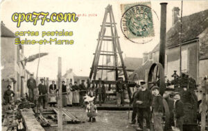 Tousson (Seine-et-Marne) - Forage du puit