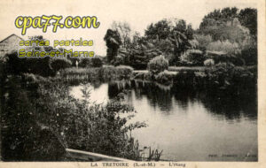 La Trétoire (Seine-et-Marne) - L&rsquo;Etang