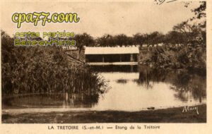La Trétoire (Seine-et-Marne) - Etang de la Trétoire