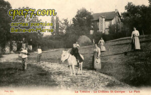 La Trétoire (Seine-et-Marne) - La Trétoire – Le Château St-Georges – Le Parc