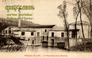 Trilbardou (Seine-et-Marne) - La prise d&rsquo;eau et les moulins