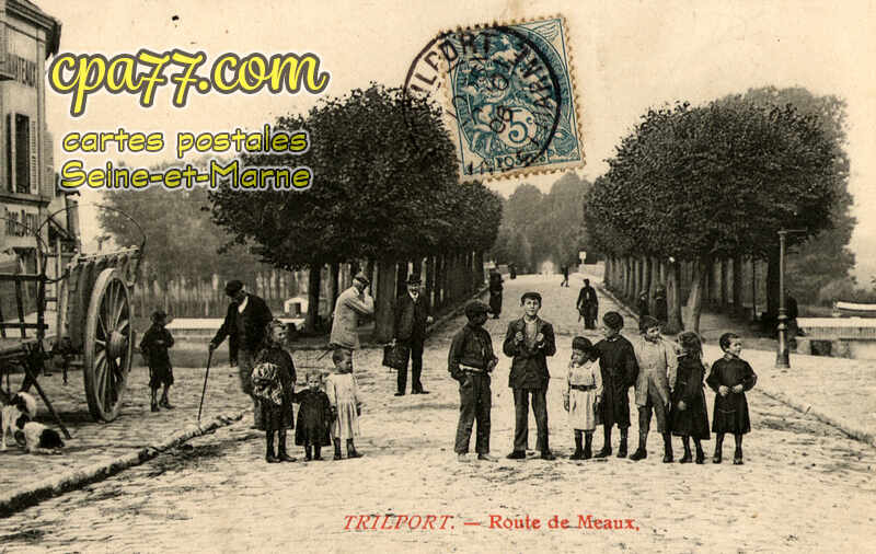 Trilport (Seine-et-Marne) - Route de Meaux