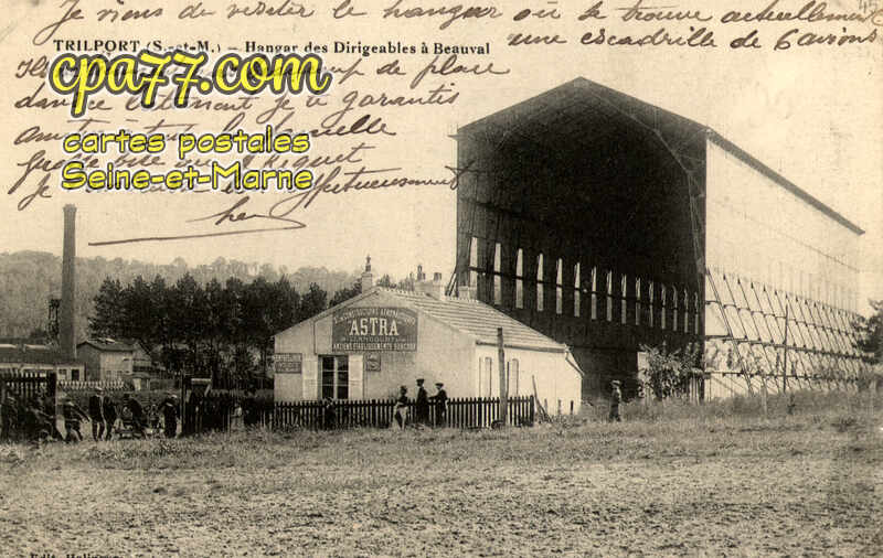 Trilport (Seine-et-Marne) - Hangar des Dirigeables à Beauval