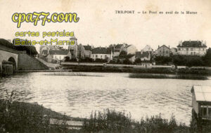 Trilport (Seine-et-Marne) - Le Pont en aval de la Marne