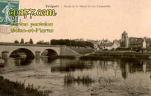 Trilport (Seine-et-Marne) - Bords de la Marne et vue d&rsquo;ensemble