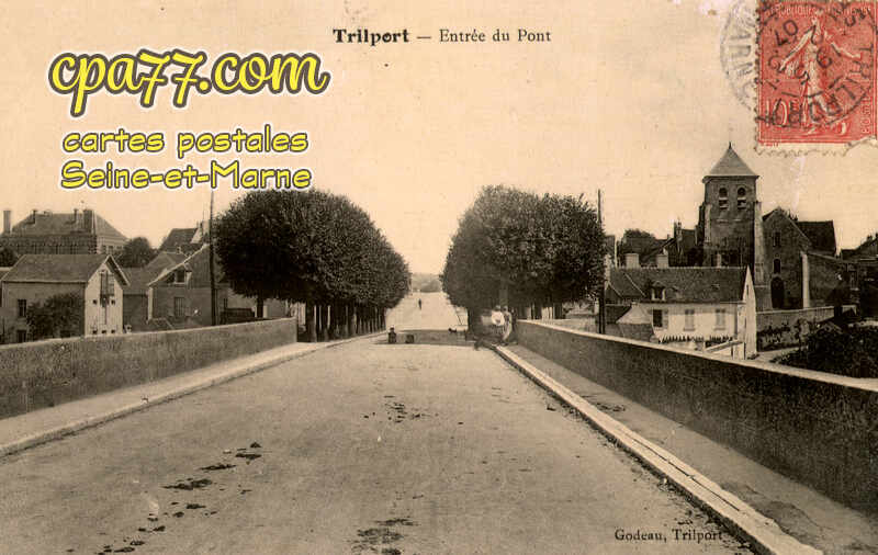 Trilport (Seine-et-Marne) - Entrée du Pont