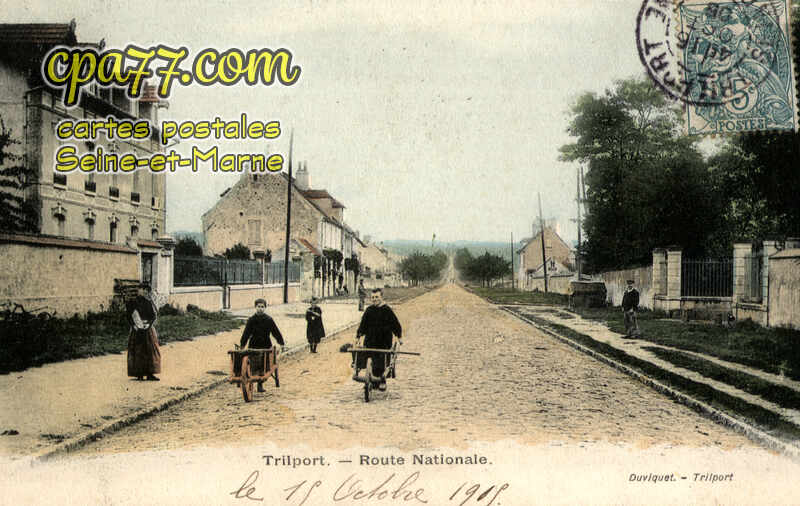 Trilport (Seine-et-Marne) - Route Nationale