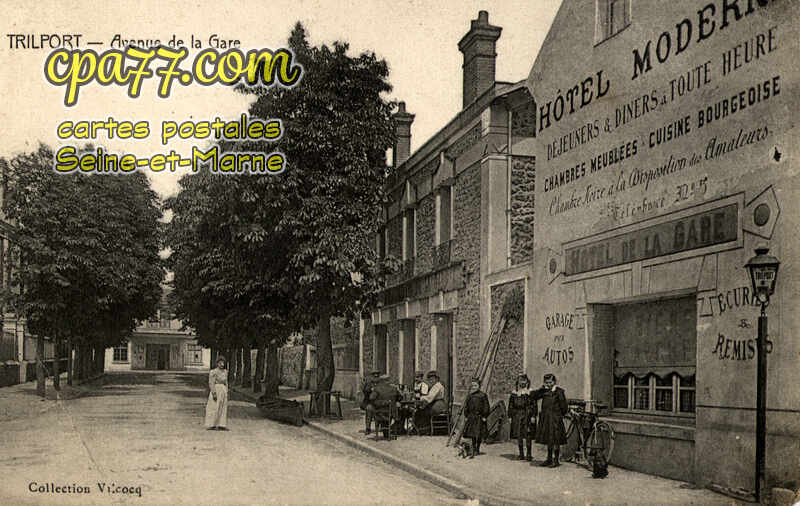 Trilport (Seine-et-Marne) - Avenue de la gare