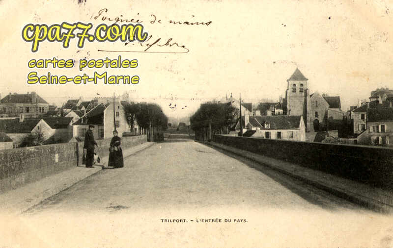 Trilport (Seine-et-Marne) - L&rsquo;Entrée du Pays