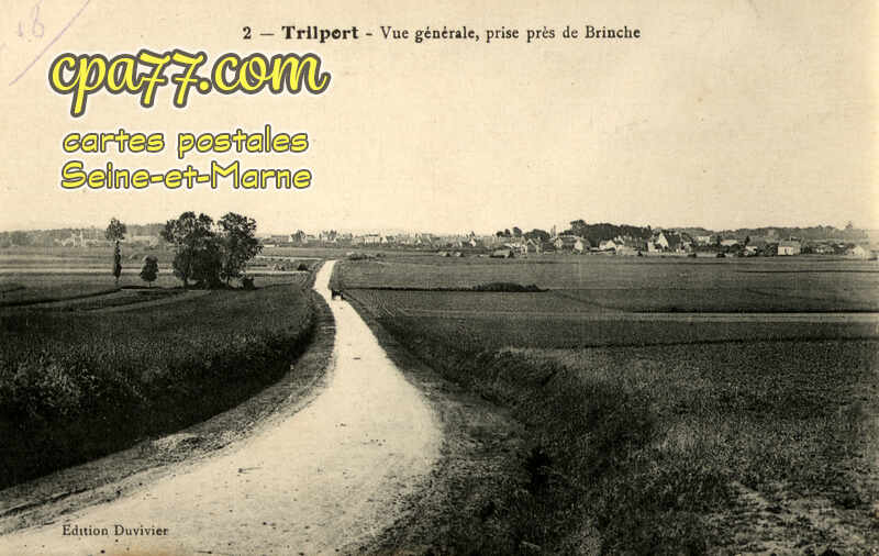 Trilport (Seine-et-Marne) - Vue générale, prise près de Brinche