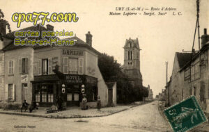 Ury (Seine-et-Marne) - Route d&rsquo;Achères – Maison Lapierre