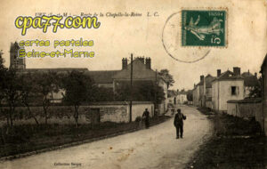 Ury (Seine-et-Marne) - Route de la Chapelle-la-Reine