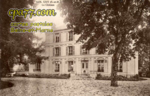 Ury (Seine-et-Marne) - Le Château