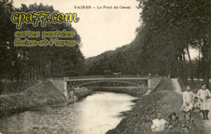 Vaires Sur Marne (Seine-et-Marne) - Le Pont du Canal