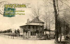 Vaires Sur Marne (Seine-et-Marne) - « Au Joyeux Pêcheur » – Mon A. Kiény – Chambres – Cabinets – Garage – Ecurie