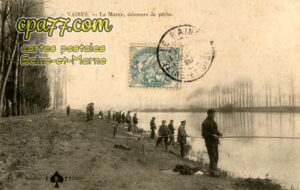 Vaires Sur Marne (Seine-et-Marne) - La Marne, concours de pêche
