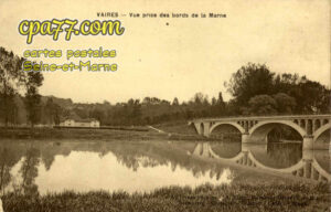 Vaires Sur Marne (Seine-et-Marne) - Vue prise des bords de la Marne