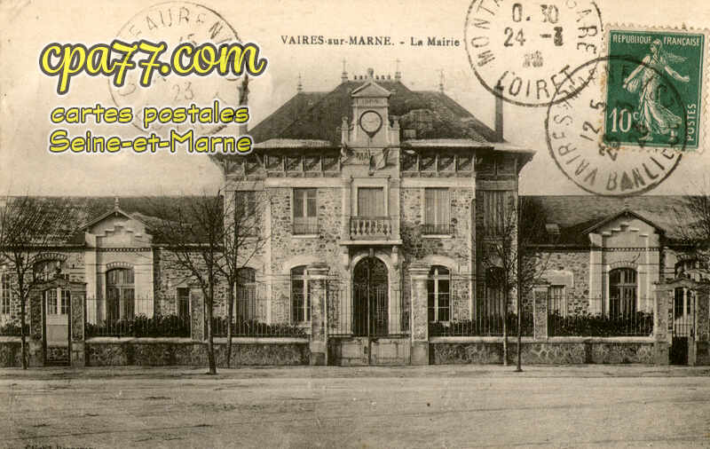 Vaires Sur Marne (Seine-et-Marne) - La Mairie