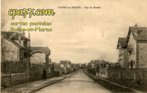 Vaires Sur Marne (Seine-et-Marne) - Rue de Noisiel