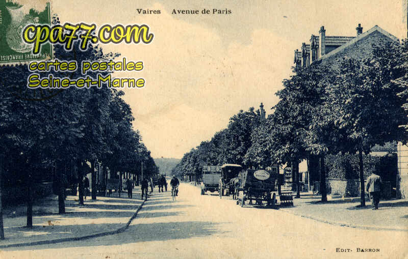 Vaires Sur Marne (Seine-et-Marne) - Avenue de Paris