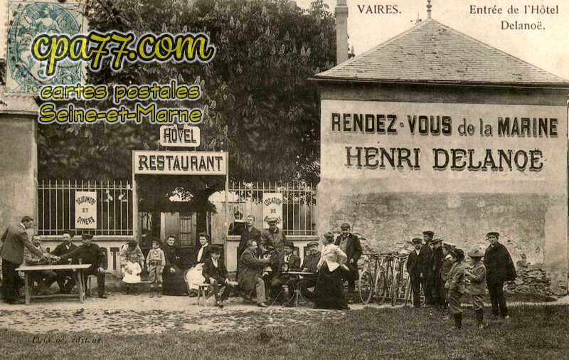 Vaires Sur Marne (Seine-et-Marne) - Entrée de l&rsquo;Hôtel Delanoë