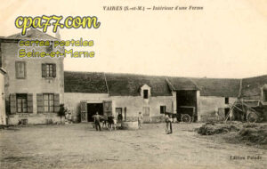 Vaires Sur Marne (Seine-et-Marne) - Intérieur d&rsquo;une Ferme