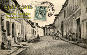 Valence En Brie (Seine-et-Marne) - La grande Rue (Route Nationale)