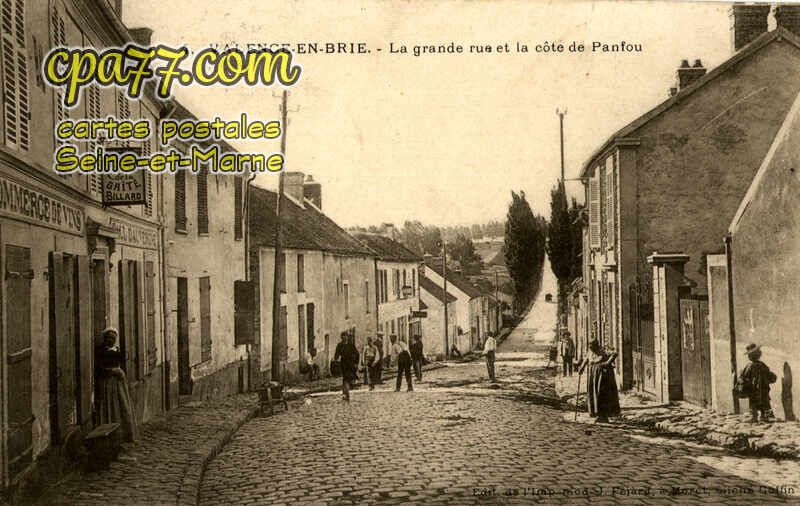 Valence En Brie (Seine-et-Marne) - La grande et la côte de Panfou