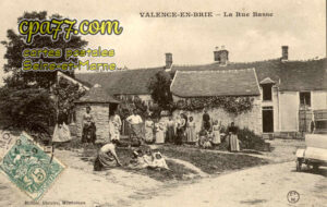 Valence En Brie (Seine-et-Marne) - La Rue Basse