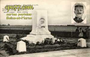 Vanvillé (Seine-et-Marne) - Environs de Nangis – Vanvillé (S.-et-M.) -Monument élevé en mémoire du Capitaine Aviateur Camine, mort en service commandé le 2 Septembre 1911