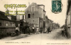 Varennes Sur Seine (Seine-et-Marne) - Route de Moret