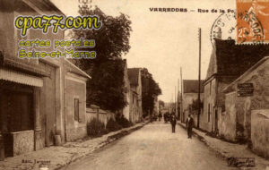 Varreddes (Seine-et-Marne) - Rue de la Poste