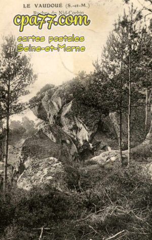 Le Vaudoué (Seine-et-Marne) - Rocher du Nid-Corbin