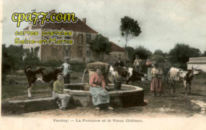 Vaudoy En Brie (Seine-et-Marne) - La Fontaine et le Vieux Château