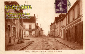 Vaudoy En Brie (Seine-et-Marne) - Paysage d&rsquo;automne – Rue de la Poste